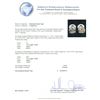 Image 3 : 14KT White Gold 1.29 ctw Diamond Solitaire Earrings