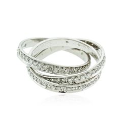 14KT White Gold 1.27 ctw Diamond Ring