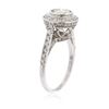 Image 3 : 14KT White Gold 1.89 ctw Diamond Ring