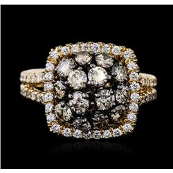 14KT Yellow Gold 1.93 ctw Diamond Ring