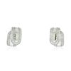 Image 1 : 18KT Two-Tone Gold 1.38 ctw Diamond Earrings