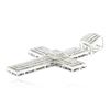 Image 1 : 14KT White Gold 5.12 ctw Diamond Cross Pendant