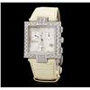 Image 1 : Concord La Scala Stainless Steel 1.12 ctw Diamond Wristwatch