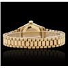Image 2 : Ladies Rolex Date 18KT Yellow Gold 0.52 ctw Diamond Wristwatch