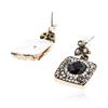 Image 2 : SILVER 15.26 ctw Crystal Earrings