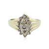 Image 1 : 14KT Yellow Gold 0.50 ctw Diamond Ring