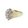 Image 2 : 14KT Yellow Gold 0.50 ctw Diamond Ring