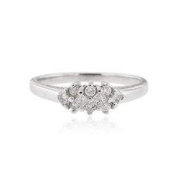 14KT White Gold 0.30 ctw Diamond Ring