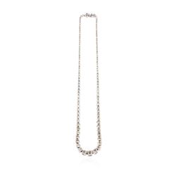 14KT White Gold 11.55 ctw Diamond Necklace