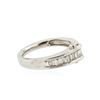 Image 3 : 14KT White Gold 0.79 ctw Diamond Ring