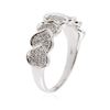 Image 3 : 14KT White Gold 0.30 ctw Diamond Ring