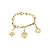 Image 1 : Bulgari 18KT Yellow Gold Charm Bracelet