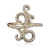 Image 1 : 14KT Yellow Gold 0.54 ctw Diamond Ring