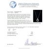 Image 4 : 14KT White Gold 7.76 ctw Emerald and Diamond Pendant With Chain