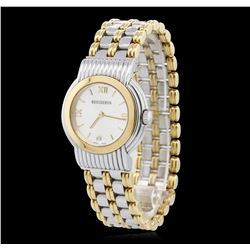 Ladies Two-Tone Gold Boucheron Wristwatch