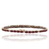 Image 2 : 14KT Yellow Gold 7.70 ctw Ruby and Diamond Bracelet
