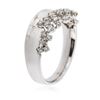 Image 3 : 14KT White Gold 0.38 ctw Diamond Ring