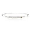Image 1 : 14KT White Gold 0.68 ctw Diamond Bangle Bracelet