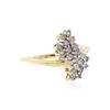 Image 2 : 14KT Yellow Gold 0.50 ctw Diamond Ring