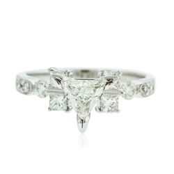 18KT White Gold 1.40 ctw Diamond Ring