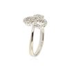 Image 3 : 18KT White Gold 0.29 ctw Diamond Ring