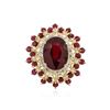 Image 1 : 14KT Yellow Gold 11.37 ctw Ruby and Diamond Ring