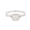 Image 1 : 14KT White Gold 0.67 ctw Diamond Ring