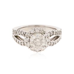14KT White Gold 2.22 ctw Diamond Ring