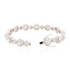Image 3 : 14KT White Gold 5.76 ctw Diamond Bracelet