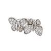 Image 1 : 14KT White Gold 0.50 ctw Diamond Ring