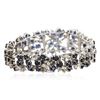 Image 2 : 14KT White Gold 35.00 ctw Sapphire and Diamond Bracelet