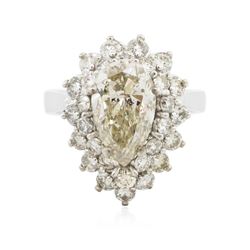 14KT White Gold 4.69 ctw Diamond Ring