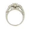 Image 3 : 14KT White Gold 1.15 ctw Diamond Ring