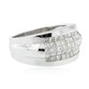 Image 2 : 14KT White Gold 1.51 ctw Diamond Ring