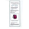 Image 3 : ONE CENTER CUSHION CUT RUBELLITE TOURMALINE TW 15.26CTS