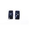 Image 1 : 11 ct & up Natural Sapphire Slice Rose Cut Loose Stone (11.76) 2Pcs