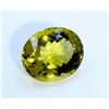 Image 1 : 53 ct & up Green citrin Oval Shaped ctw 53.47