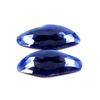 Image 2 : 28 ct & up Natural Sapphire Slice Rose Cut Loose Stone (28.67) 2Pcs