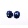 Image 1 : 10 ct & up Natural Sapphire Slice Rose Cut Loose Stone (10.90) 2Pcs