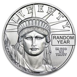 1/2 oz Platinum American Eagle BU (Random Year)