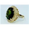 Image 3 : Natural Green Tourmaline 14.97ct   Diamond 1.41ct