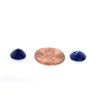 Image 1 : 10 ct & up Blue Sapphire Round Shaped ctw 10.21 2Pcs