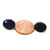 Image 2 : 10 ct & up Blue Sapphire Round Shaped ctw 10.66 2Pcs