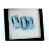 Image 1 : 9.25 ct Aquamarine Baq Layout 3Pcs