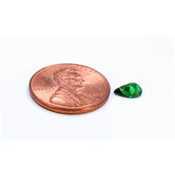 0.63 ct Tsavorite Pear Shaped Single Piece (6.8 x 5)