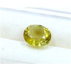 2.00 ct  Natural  Lemon Green Tourmaline