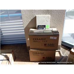BOX: CERAMIC WALL TILE 6”X6” 2X THE MONEY