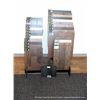Image 1 : DISPLAY W/ MISCELLANEOUS STONE WOOD