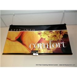 CEILING HANGING SIGN