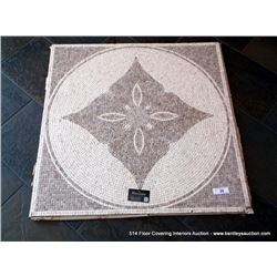 36”X36” STONE MEDALLION